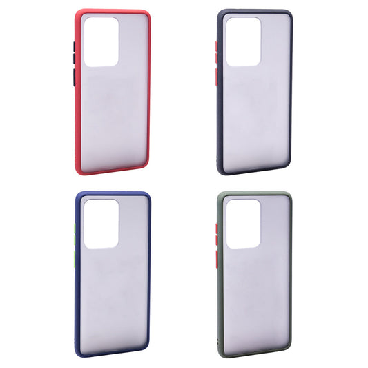 Накладка Чехлы Matte TPU Plastic Case Samsung S11 Plus — Black