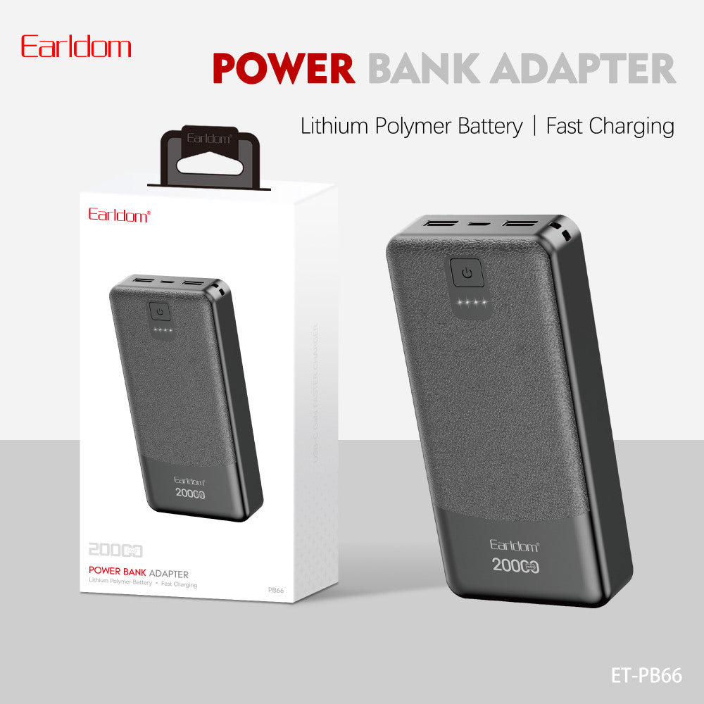 Power Bank 20000 mAh — Earldom ET-PB66