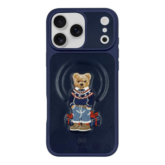 Polo Aristo Leather Case iPhone 17 Pro — Navy