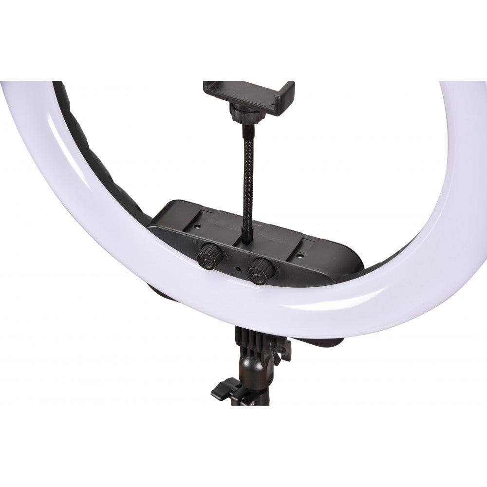 Лампа Кольцевая LED RL-19 Original 46 cm 18" | Remote I 3m cable with plug I 3 holder I handle bag