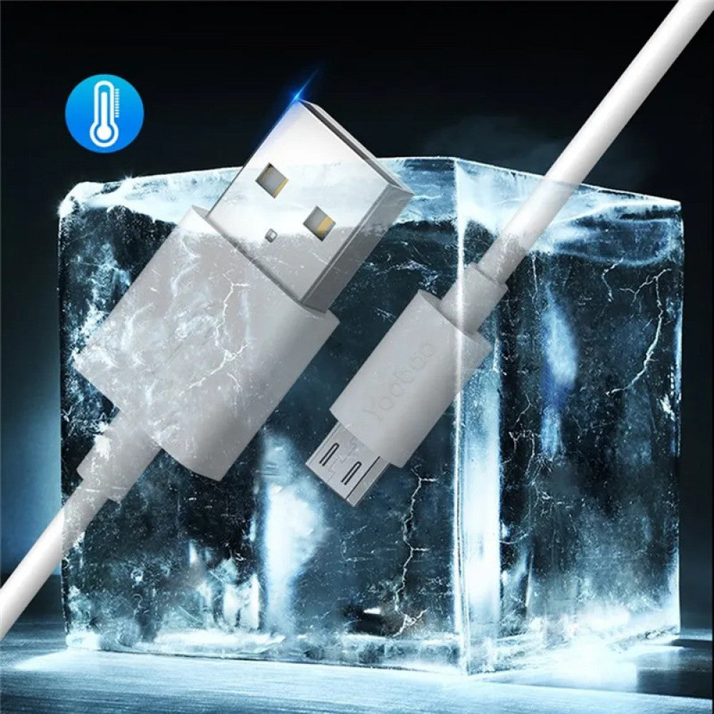 Кабель Micro 2A (2m) Yoobao YB402 White