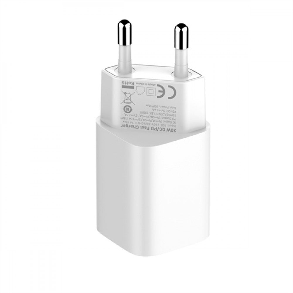 Home Charger | 30W | 1U | 1C - Ldnio A2317C White