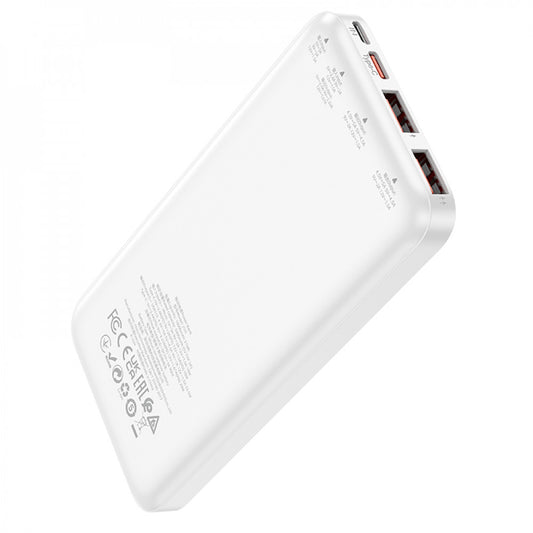 Power Bank 10000 mAh | 22.5W - Hoco J101 - White