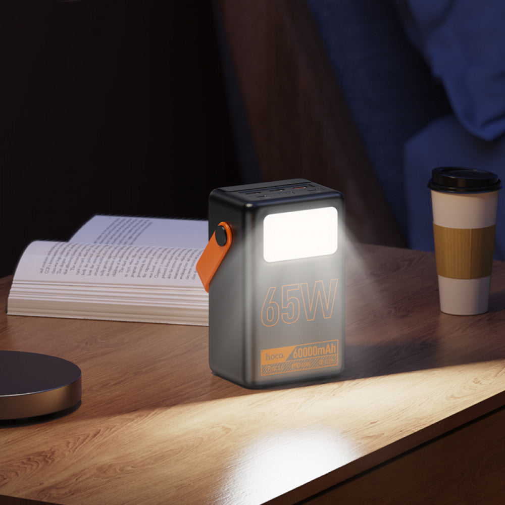 Power Bank 60000 mAh | PD65W — Hoco J110A — Black
