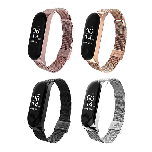 Ремінець Milanese Loop Xiaomi Mi Band 7 — Silver