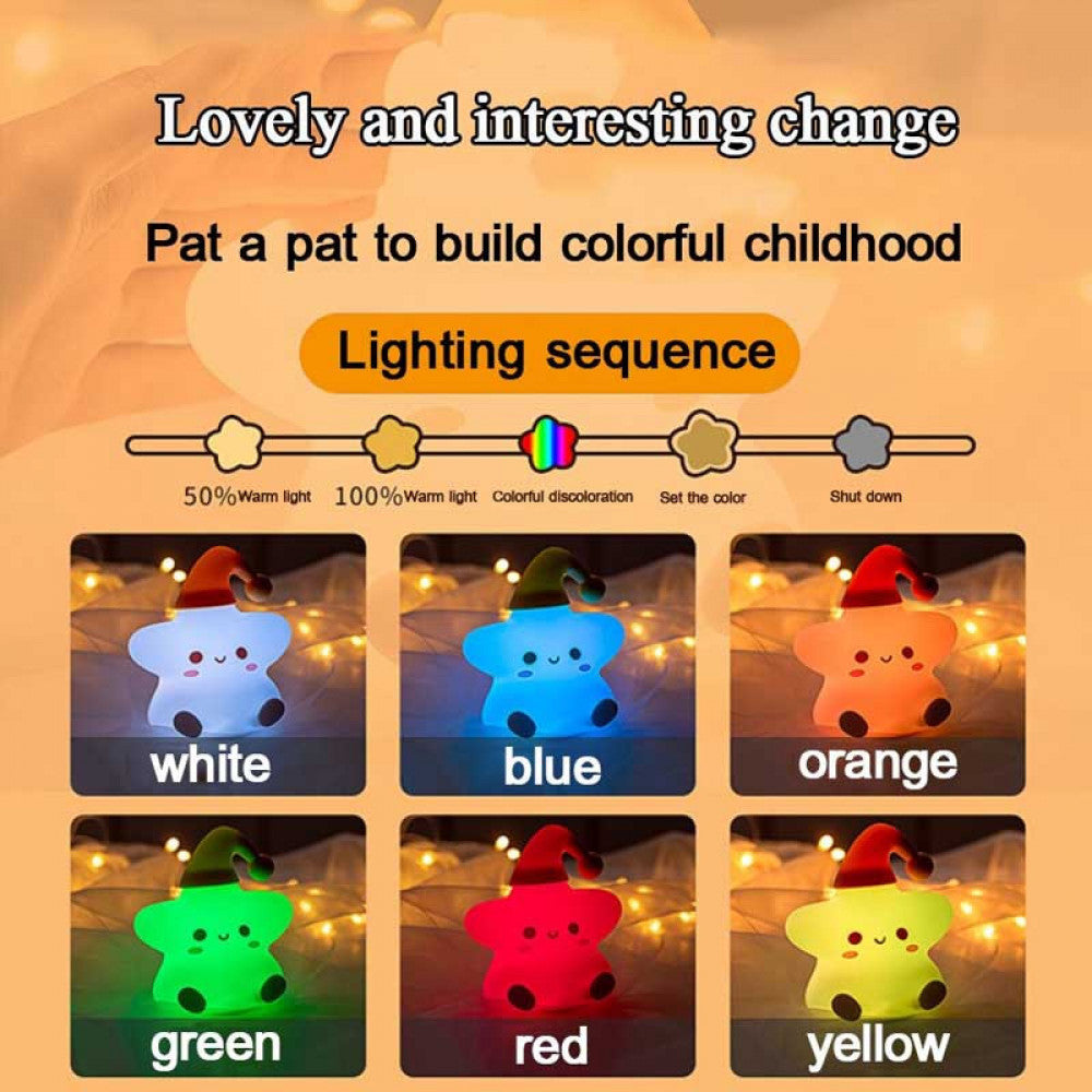 Нічний світильник Sleeping star