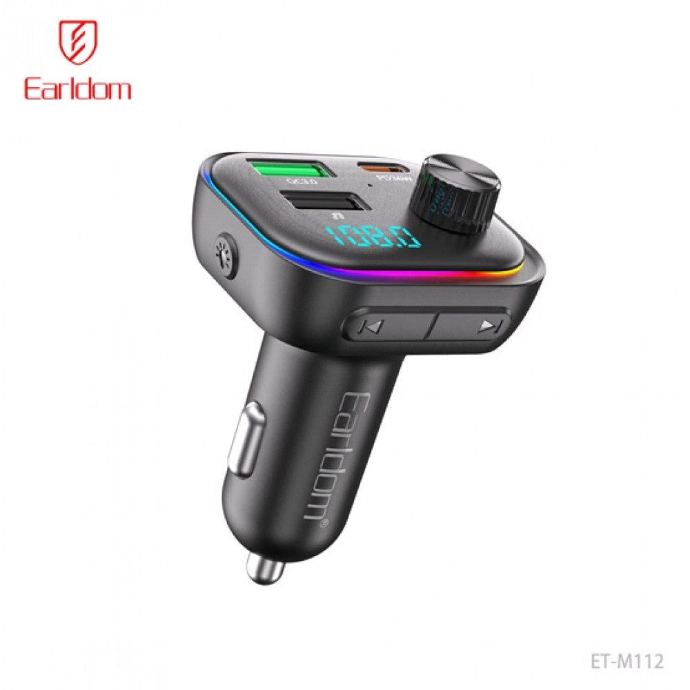 Fm Modulator MP3 | Car Charger | 3.0A | 2U | 1C — Earldom ET-M112