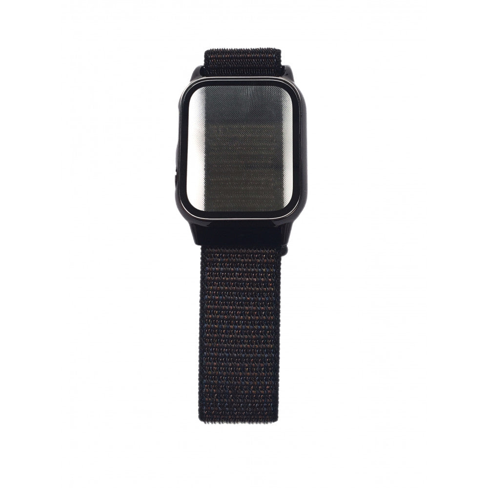 Ремінець Nylon, нейлоновий, із захисним чохлом, Apple Watch 40 мм — Black