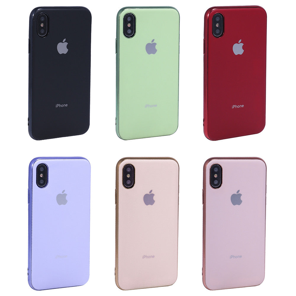 Накладка Чохли Matte Silcone Case iPhone Xs Max - Black
