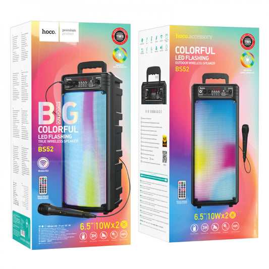 Bluetooth Speaker — Hoco BS52 Billowing — Black