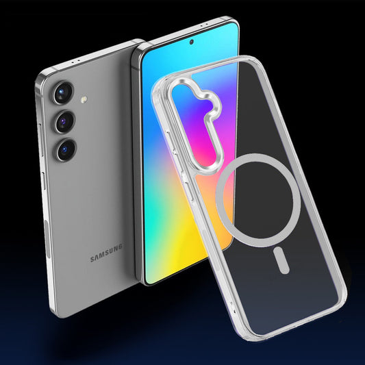 Накладка Чехлы Crystal Clear Case With Magsafe Samsung S24 Plus