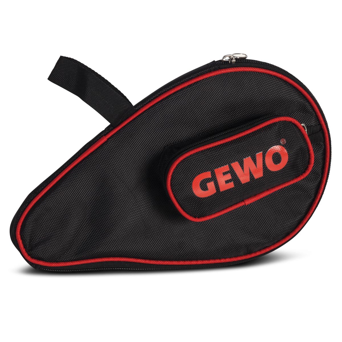Чохол для ракетки Gewo Round Cover Wave з відділенням для м'ячів Black/Red (109679130)