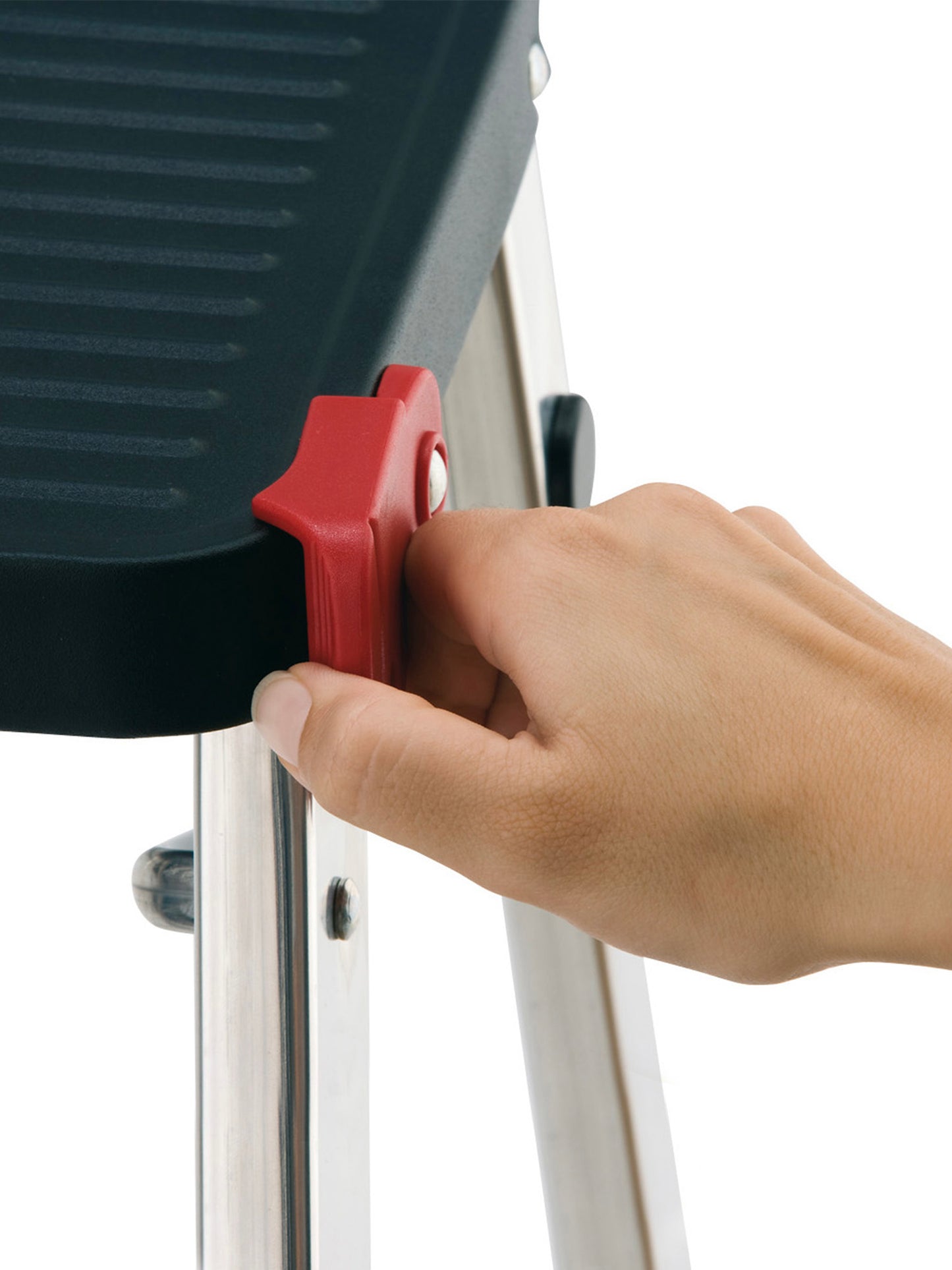 Лестница Rolser Taburete M/3 3 щаблі Rojo (MET3001-1009)