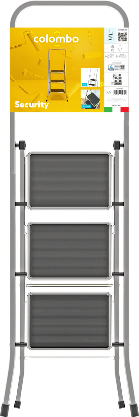 Драбина Colombo Security 3 щаблі (G206AT3W)