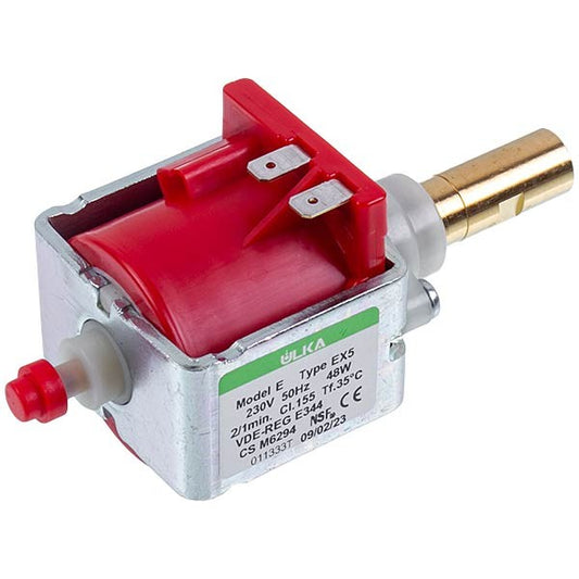 Помпа 48W ULKA Type EX5 230V для кофеварки Philips, Bifinett, Philips-Saeco, Ariete, Delonghi, Kenwood