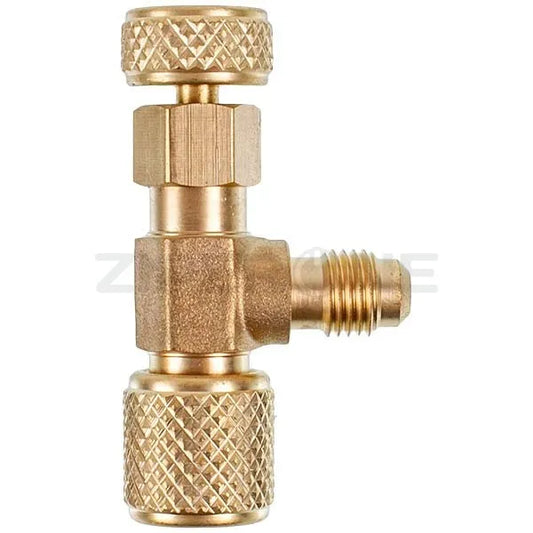 Кран для заправки кондиціонерів VALUE VVO-1 (1/4"-1/4" SAE)