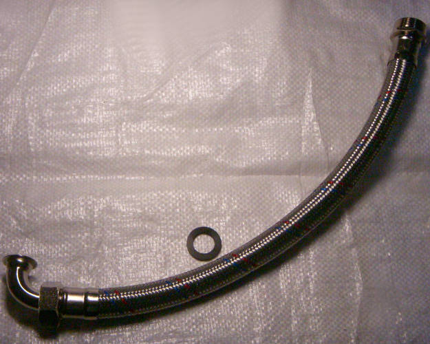 Шланг 52 см для подключения гидроаккумулятора резьбой дюйм с четвертью (32 мм)