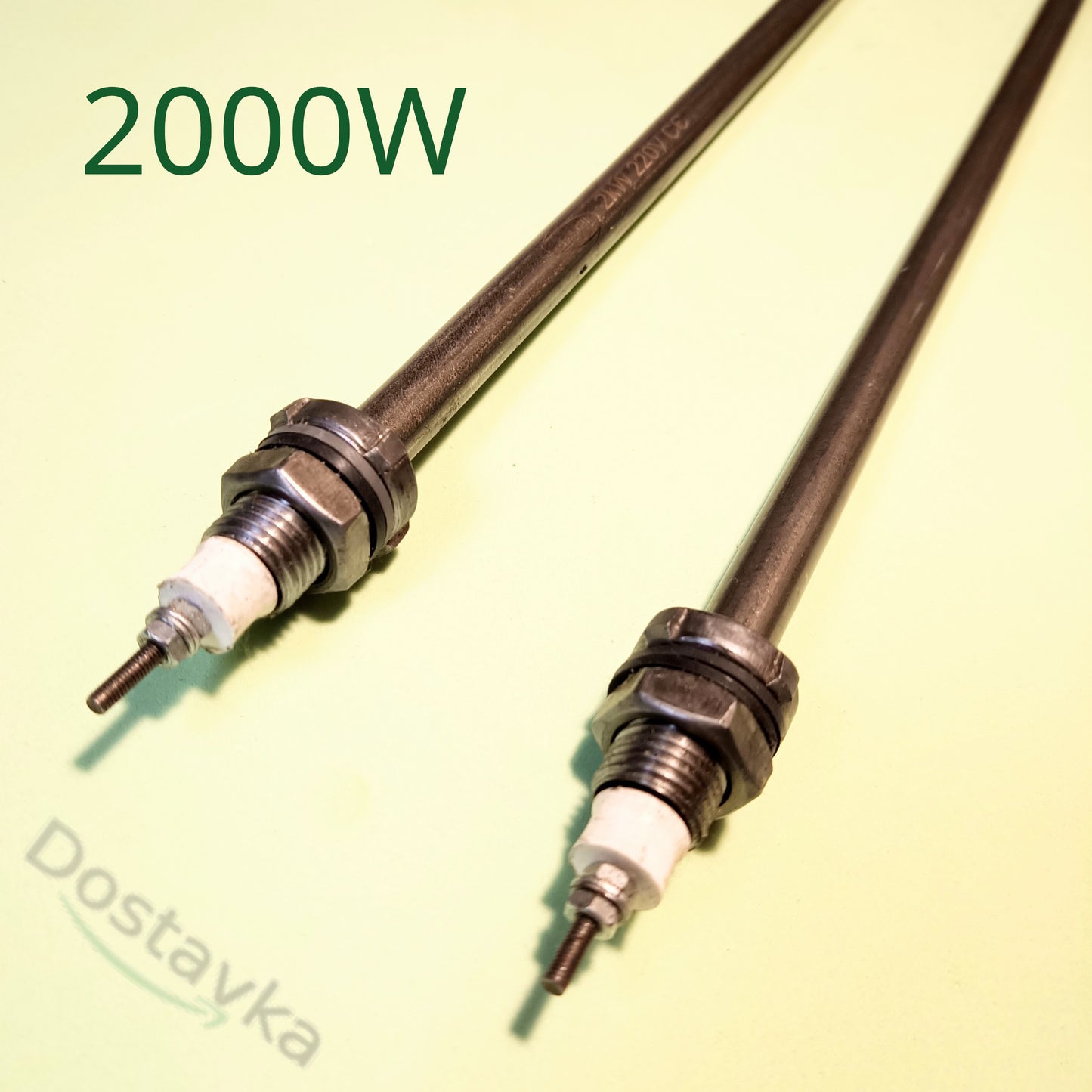 Мокрый U-образный тэн для бойлера 2000 Вт 14mm w60 L320 (нержавейка)