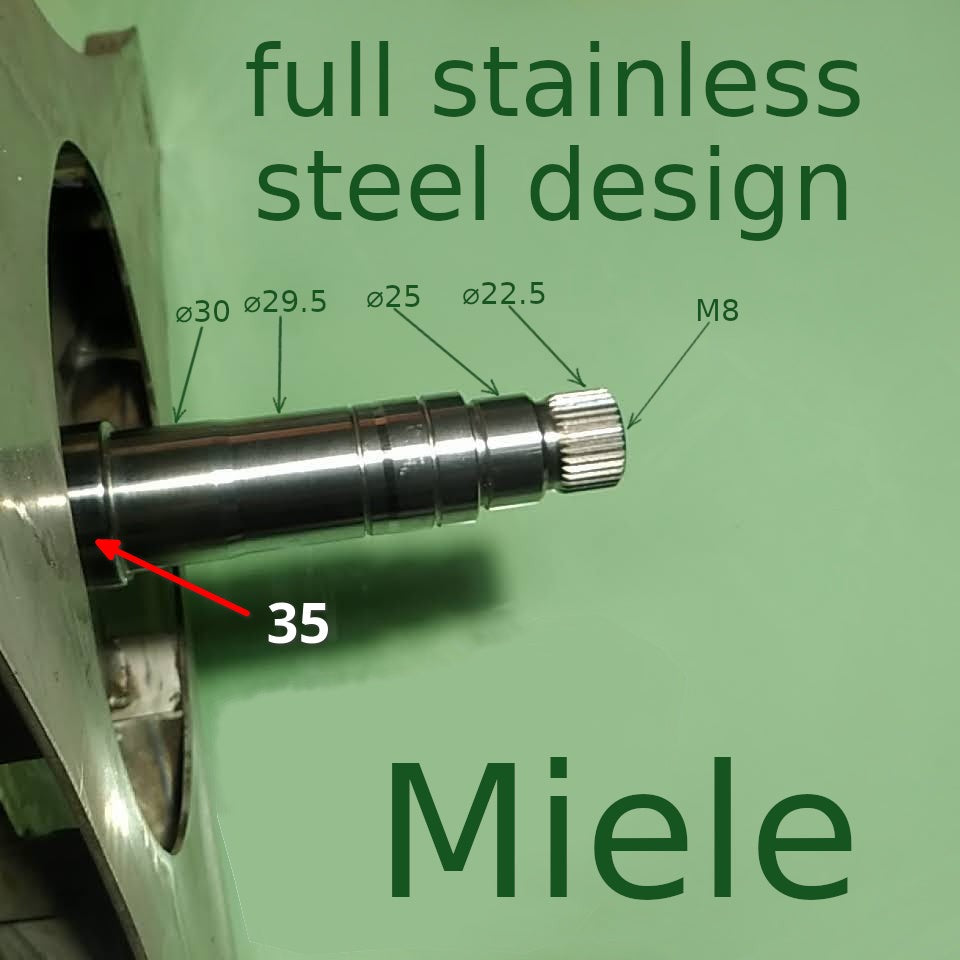 Крестовина барабана стиральной машины Miele 04264766 (нержавейка