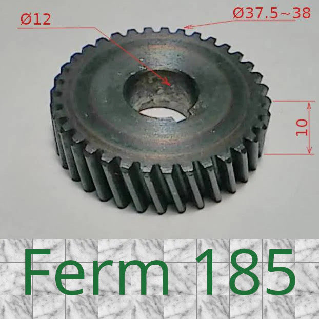 Шестерня d37*12 h10-13 z35 дисковой пилы Einhell, Зенит, Фиолент, Ferm FKS-165