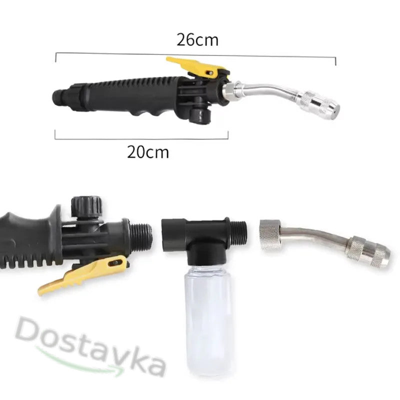 Водяной кран пистолет для опрыскивателя/ мойки автомобилей (внешняя резьба 13.5 и 17.5 мм)