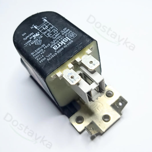 Атлант 908092001039 Сетевой фильтр Iskra KNL3524 I250V 12.5A для стиральной машины