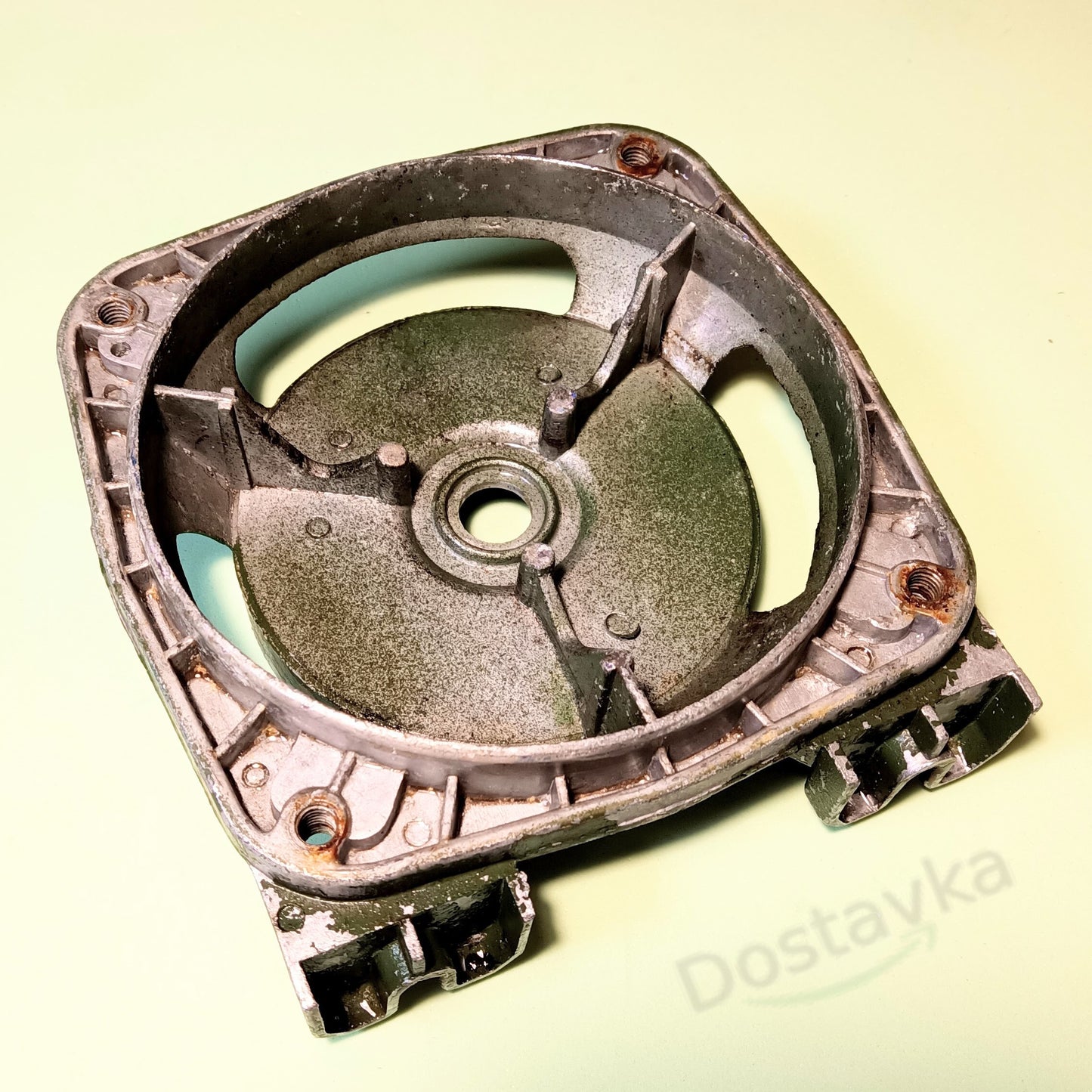 Алюмінієва опора d176-105-35 до водяного насоса DAB (підшипник 35мм)