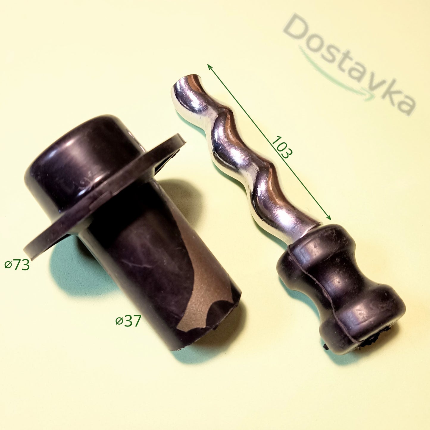 Шнек L148-103-60 d73-37-12L для глубинного винтового насоса Euroaqua/ Omhiaqua EVJ 0.55