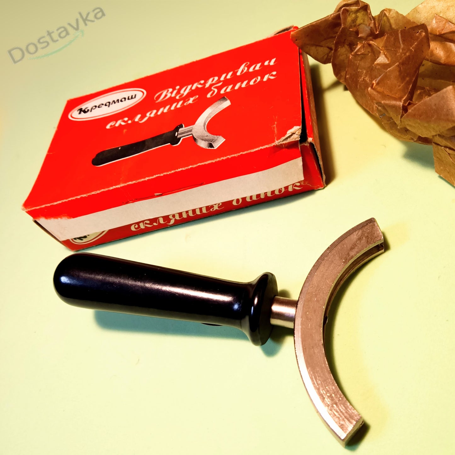 Простой открыватель крышек стеклянных банок