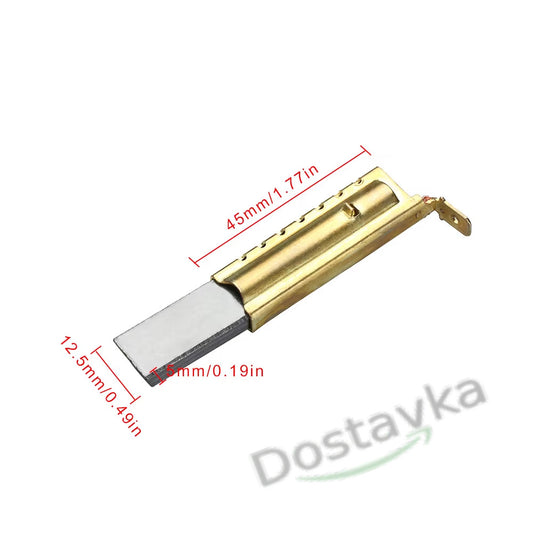 Комплект щеток 5*12.5*34 с латунными держателями для стиральной машины