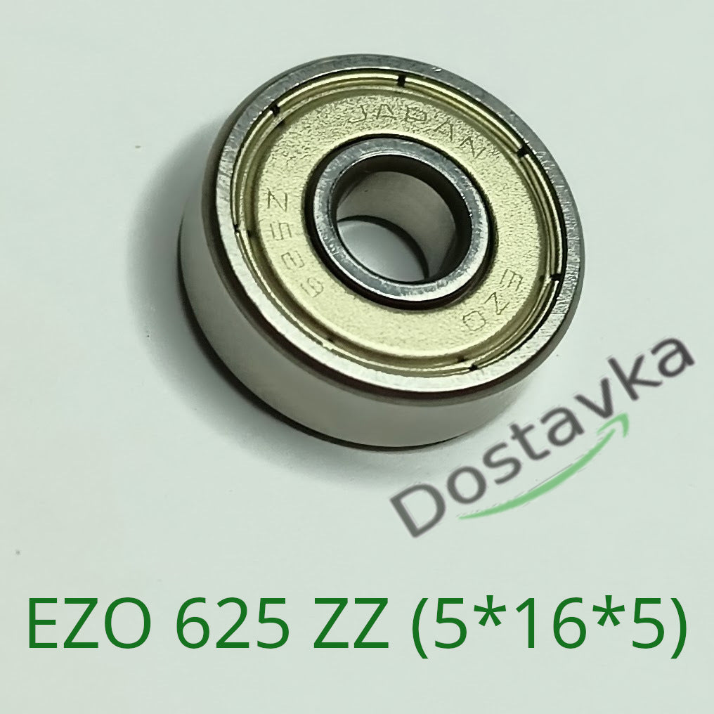 Кульковий підшипник EZO 625 ZZ (5*16*5) (80025)