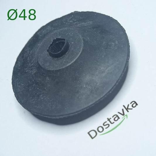 Поршень для погружного насоса Rudes VB50 (Ø8*Ø48*14) (резина) (B03/004//B11)