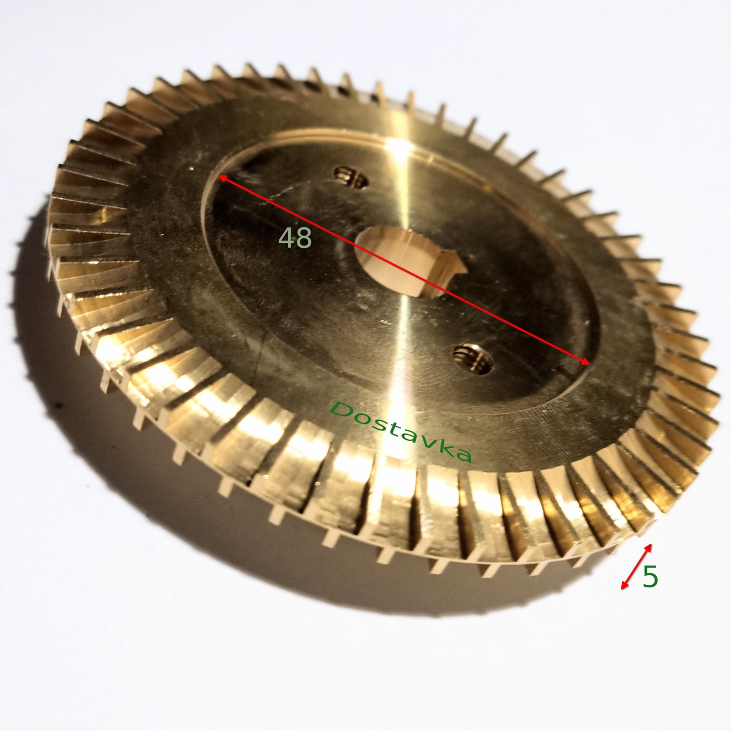 Робоче колесо d80*12 (48) h5 для поверхневих вихрових насосів AQUATICA (775135003)