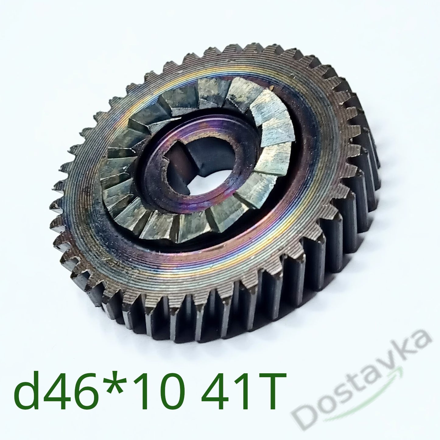 Шестерня ударного дриля d46*10 41T зуб вправо