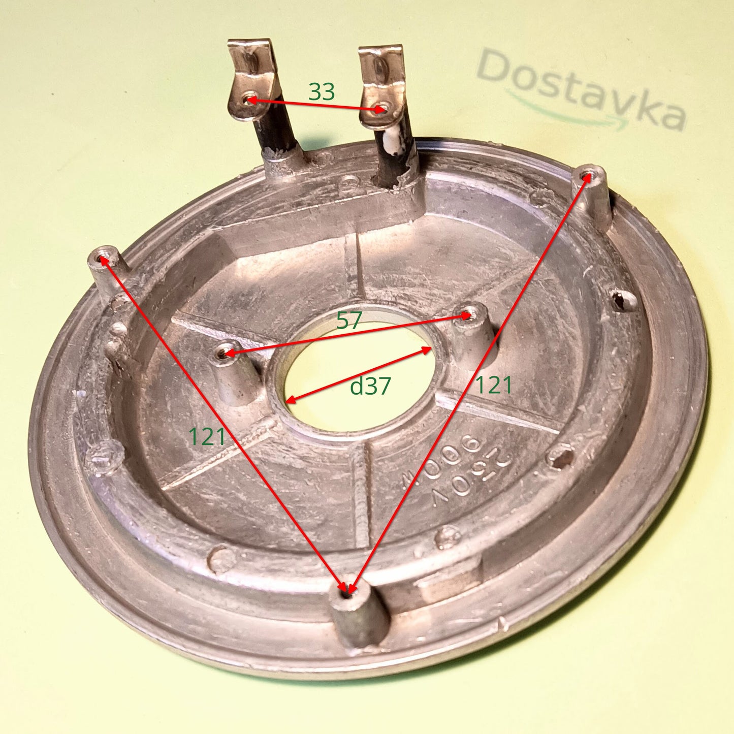 ТЭН 900W 230V ⌀160мм для мультиварки рисоварки