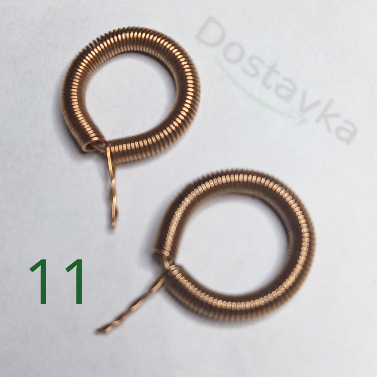 Кільця струмознімальні (пружинні контакти, 11 мм, 2 шт.) для статора