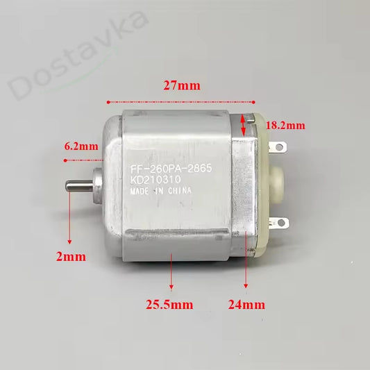 Двигун HQ662, HQ664, HQ665 (1.2-2.4V–3.7V) для електробритви Philips