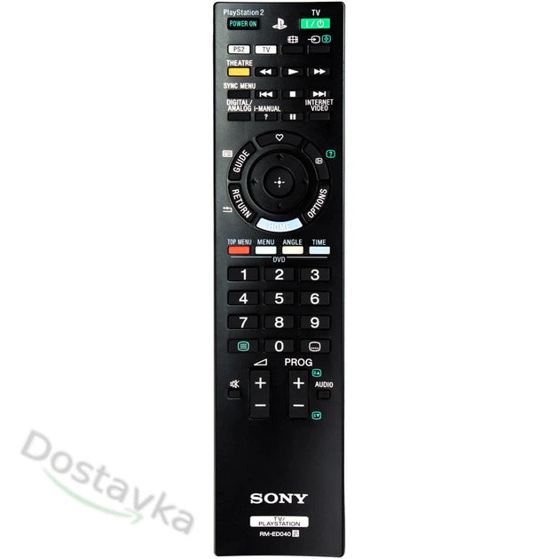 Пульт для телевизора RM-ED040 LCD + PlayStation Sony (оригинал)