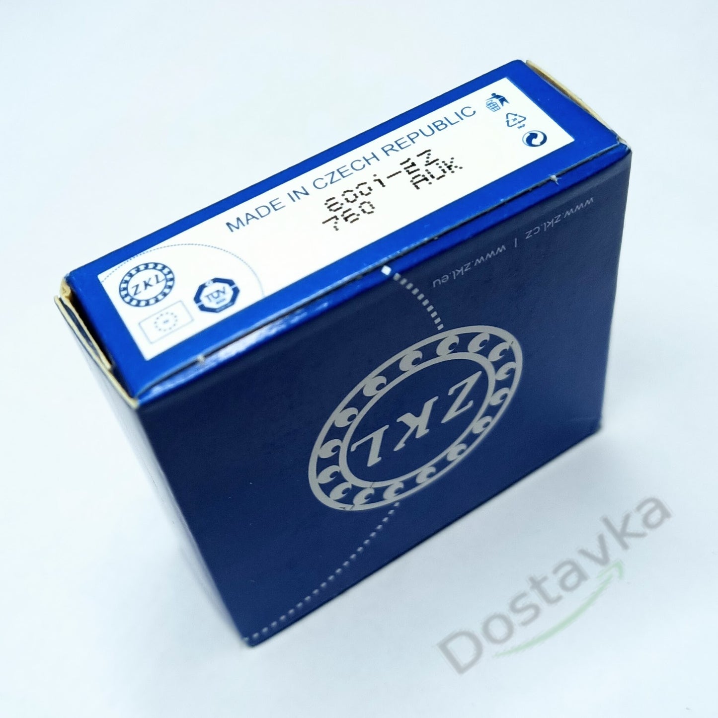 Кульковий підшипник 6001ZZ (12*28-8) 80101