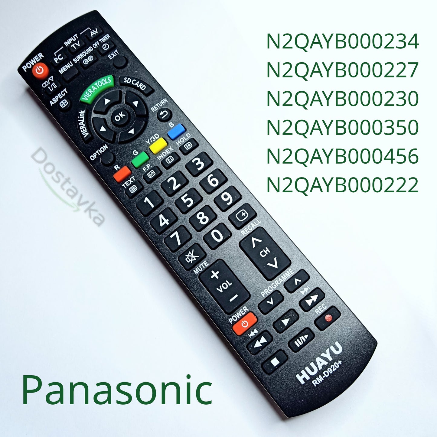 Пульт для телевізора N2QAYB000234 N2QAYB000230 N2QAYB000350 N2QAYB000222 Panasonic