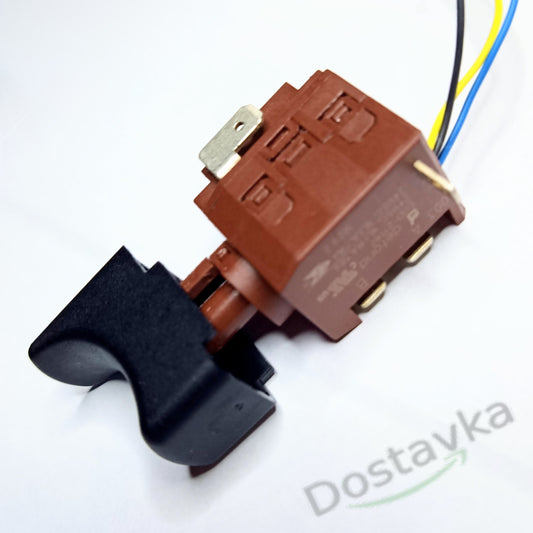 Кнопка Defond EGD-2116Z 24Vd.c. 16.1 RA клавіша 27*16.5 основа 26*20мм (5-pin)