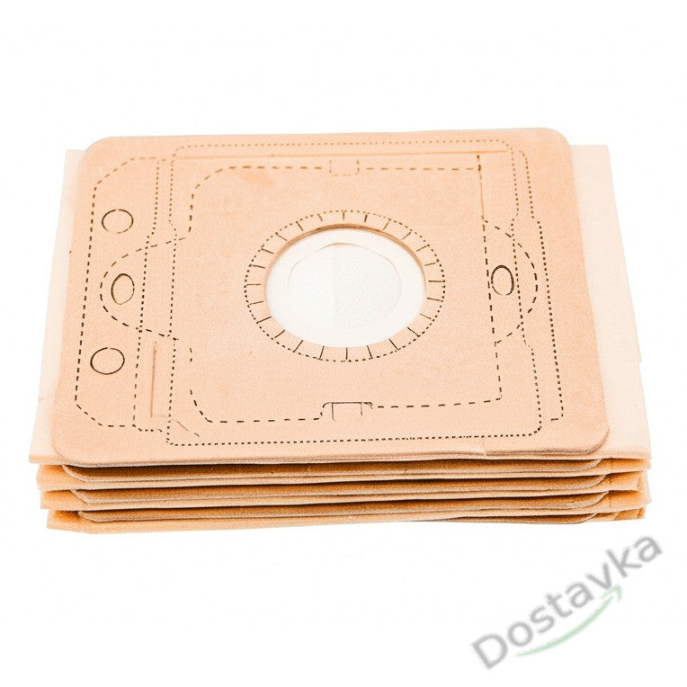 Одноразові мішки (5 штук) пилозбірники FB-16 для пилососу Bosch, Siemens, Philips, Electrolux, Samsung, Rainford, LG, Clatronic, Daewoo