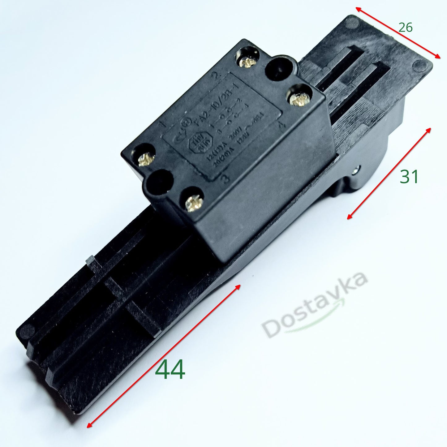 Кнопка вмикач FA2-10/2B-1 для болгарки Зеніт ЗУШ-230/2400