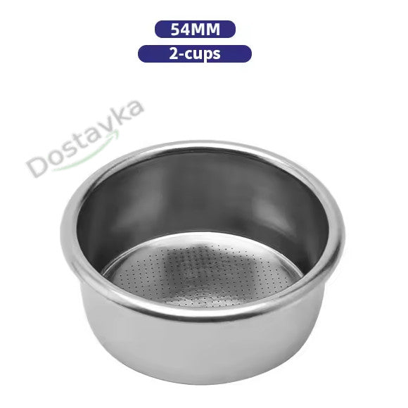 Фильтр-сито на две порции D52mm D кромки=60.5mm H24mm для кофеварки