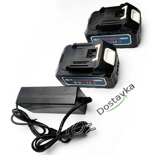 Комплект резервных аккумуляторов Hitman AkkuPack HT/BBC-62TR (с зарадкой) для электроинструмента типа Макута