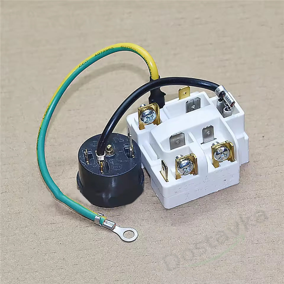 Стартове пускове захисне реле QP3-12A PTC від навантаження компресора морозильника Haier, VestFrost