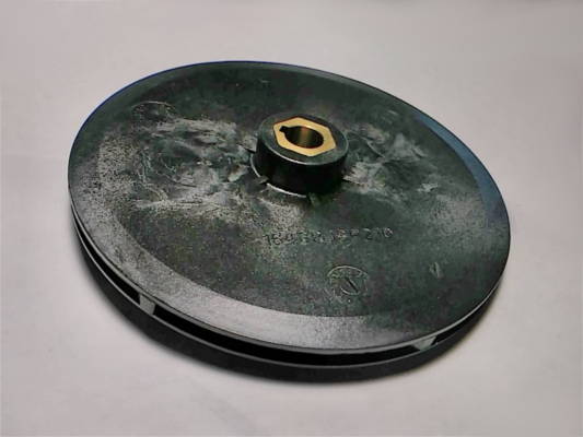 Робоче колесо d134*43*12 h34-19-9-4 (шпонка) самовсмоктувального насоса Kenle, Pedrollo