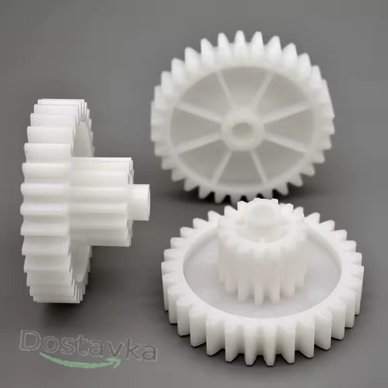 Середня шестерня d66-z31-15-h36 електром'ясорубки Elbee, Saturn, Delfa