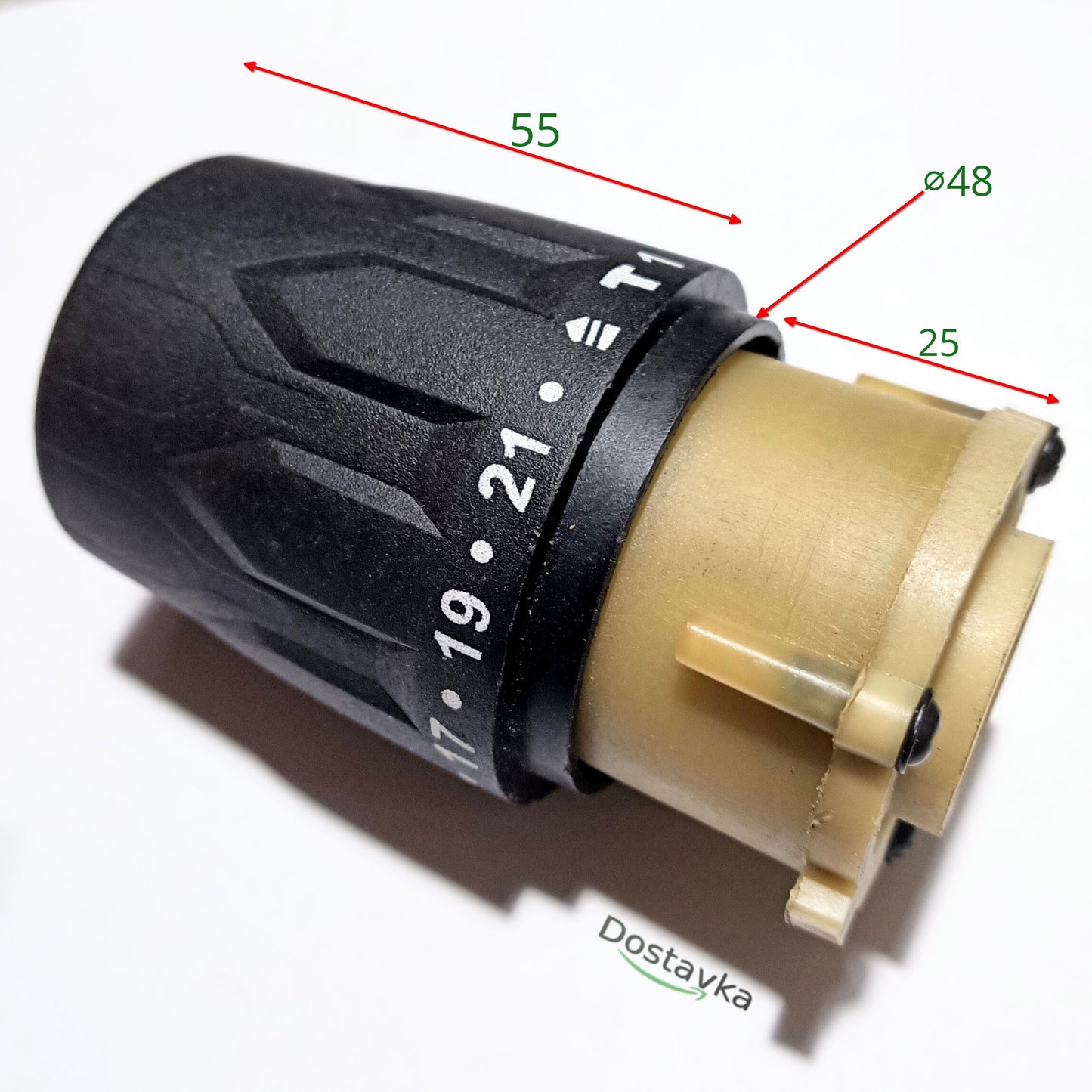Редуктор для шуруповерта спідниця 48 мм з'єднання 28