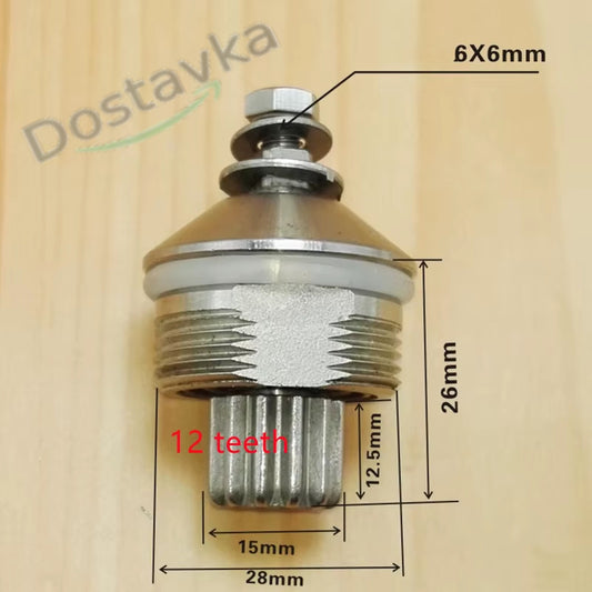 Нож для профессионального блендера JTC OmniBlend 1 TM-767 /800 LY-220/988/767/768 AUX HX-PB1053/ 1052/ 1018/ 1058 (12 зубов)